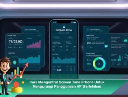 Cara Mengontrol Screen Time iPhone Untuk Mengurangi Penggunaan HP Berlebihan