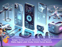 Gadget Terbaru Inovatif Membantu Pengelolaan Waktu Digital Lebih Teratur Efektif Harian Modern