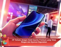 HP Terbaru dengan Build Quality Premium yang Tetap Ringan dan Nyaman Digunakan