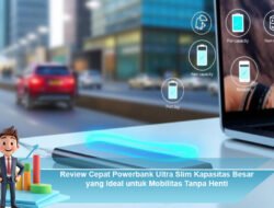 Review Cepat Powerbank Ultra Slim Kapasitas Besar yang Ideal untuk Mobilitas Tanpa Henti