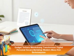 Gadget Terbaru Mendukung Transformasi Digital Personal Secara Bertahap Modern Masa Kini Berkelanjutan