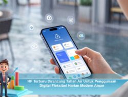 HP Terbaru Dirancang Tahan Air Untuk Penggunaan Digital Fleksibel Harian Modern Aman