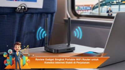 Review Gadget Singkat Portable WiFi Router untuk Koneksi Internet Stabil di Perjalanan