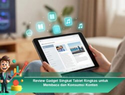 Review Gadget Singkat: Tablet Ringkas untuk Membaca dan Konsumsi Konten