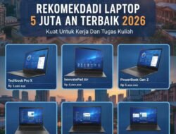 Rekomendasi Laptop 5 Jutaan Terbaik 2026 Kuat Untuk Kerja Dan Tugas Kuliah