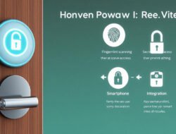 Review Jujur Smart Lock Pintu Dengan Fitur Sidik Jari Paling Aman